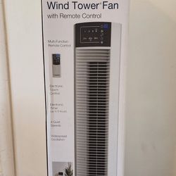 Lasso Wind Tower Fan W/ Remote