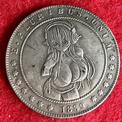 Anime Girl Coin , First $20 Offer Automatically Accepted. Shipped Same Day 
