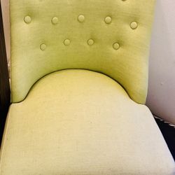 Moving! Chartreuse Green Chair Avail TIL 12/31