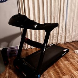 Foldable treadmill 