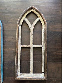 Vintage Window Frame Decor