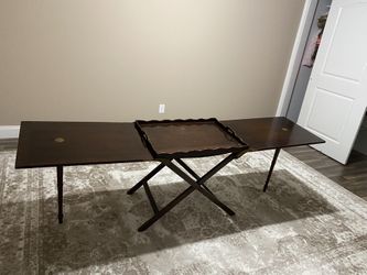 Antique Buffet Table 