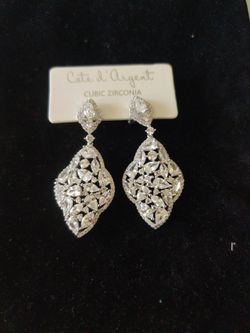 Cubic Zirconia Earrings 