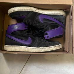 Purple Nike Jordans Size 8 Shoes