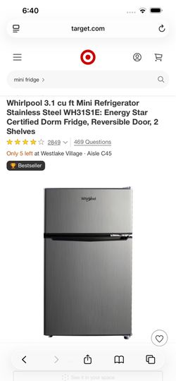 Mini Fridge