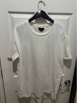 Zara Men Long Length White shirt
