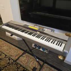 Casio Privia PX-400R 88-Key Weighted Digital Piano – Stand + Pedal