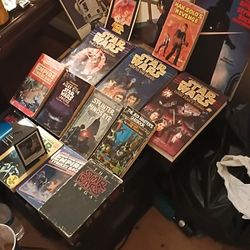  First Edition Star Wars Books  Lot Of 14 Some Hardback And Some Paperback