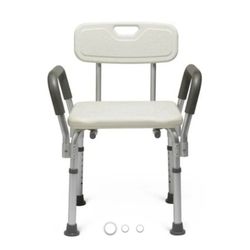 Bath & Shower Bench With Back And Arms 