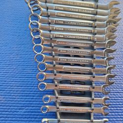 Craftsman 15 Piece Metric Wrench Set Made In USA 🇺🇸 