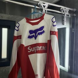 Supreme Fox Racing Moto Jersey Size L