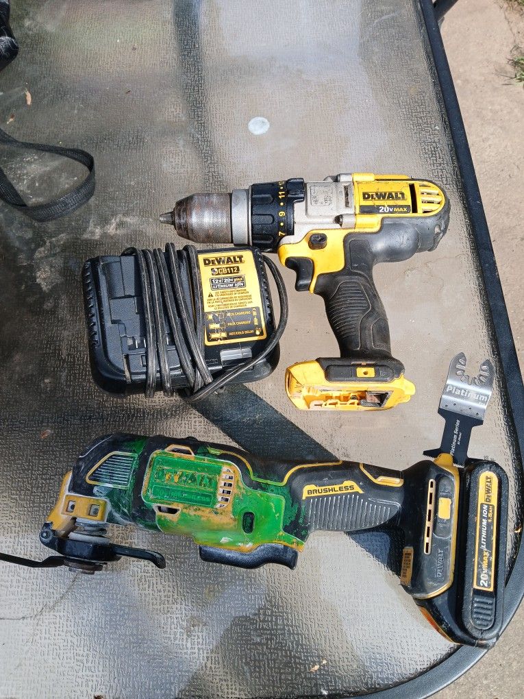 Dewalt Multitool And Hammer Drill