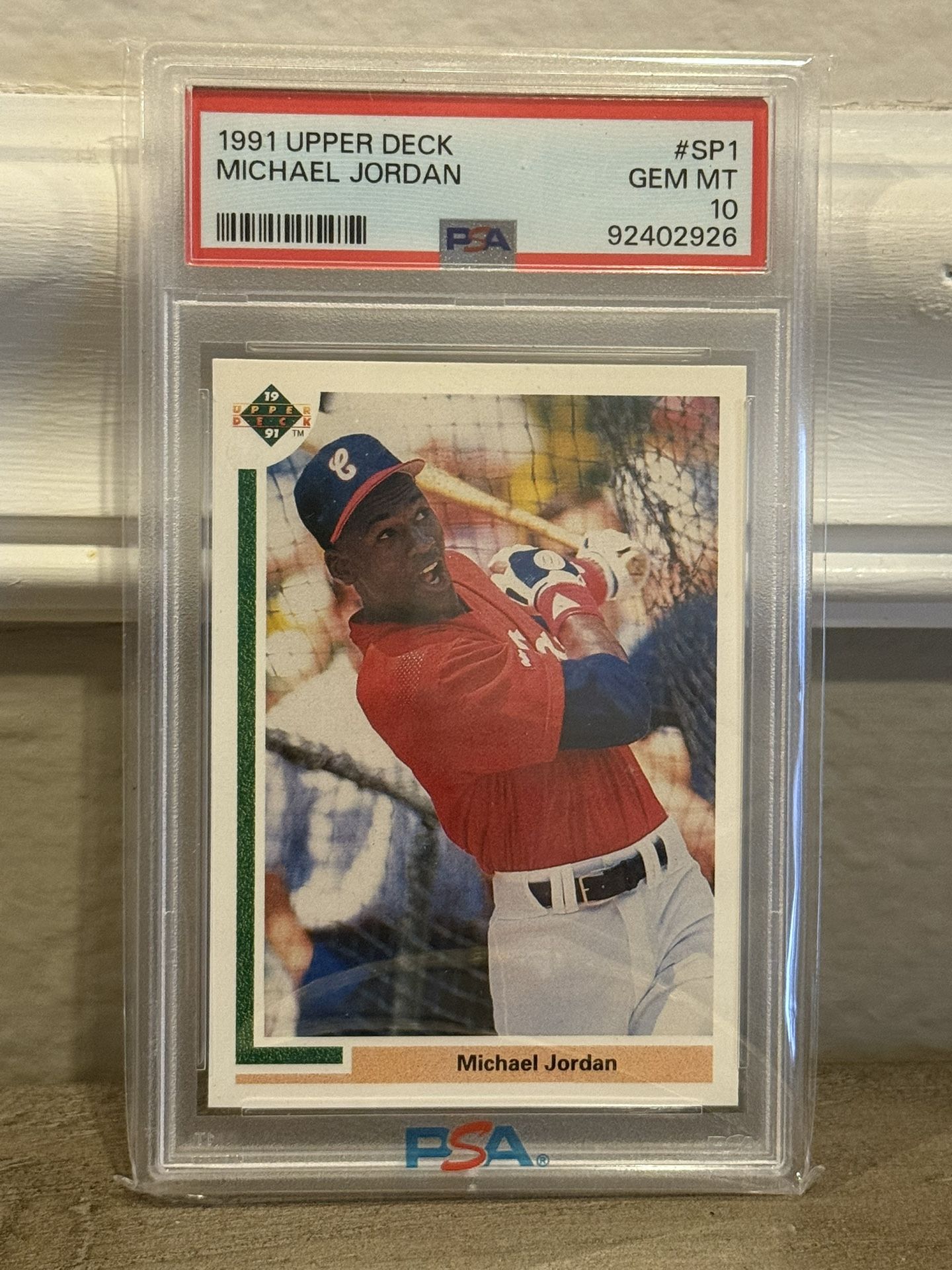 Michael Jordan 1991 Upper Deck Rookie PSA 10