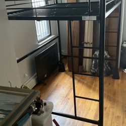 Full Size Loft Bed Frame 