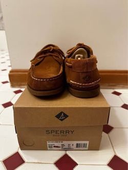 Brown Suede Sperrys