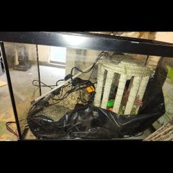 2 Fish Tanks With all Kinds Of Accessories