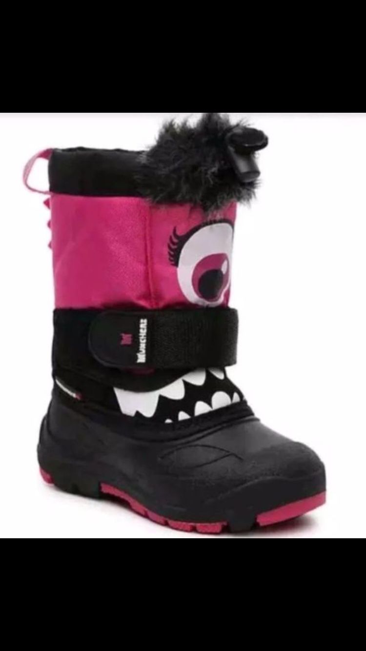 New Superfit Maxeye Girls Toddler Snow Boot Size 7