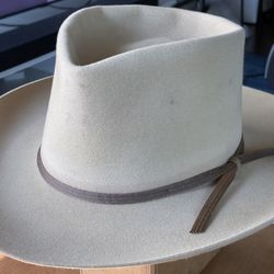 50's Stetson 3x Cowboy Hat Snap Brim 7 1/4 (read description) rands