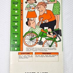 Vintage Scott Paper Company First Aid Slide Slideguide 1980