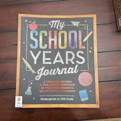 My School Years Journal
