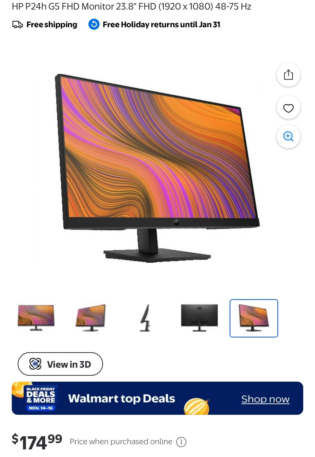 Desktop/Computer Monitor