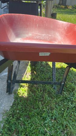 Wheelbarrow $35 firm Wheelbarrow $35 firm
