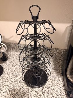Rotating Coffee Pod Holder Tower