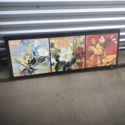 Art in Motion Floral Wall Decor