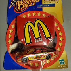 Nascar Diecast 1/64 Hood & Stock Car Bill Elliott #94 McDonalds Winner's Circle 