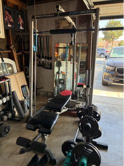 Pro-Form squat and bench machine