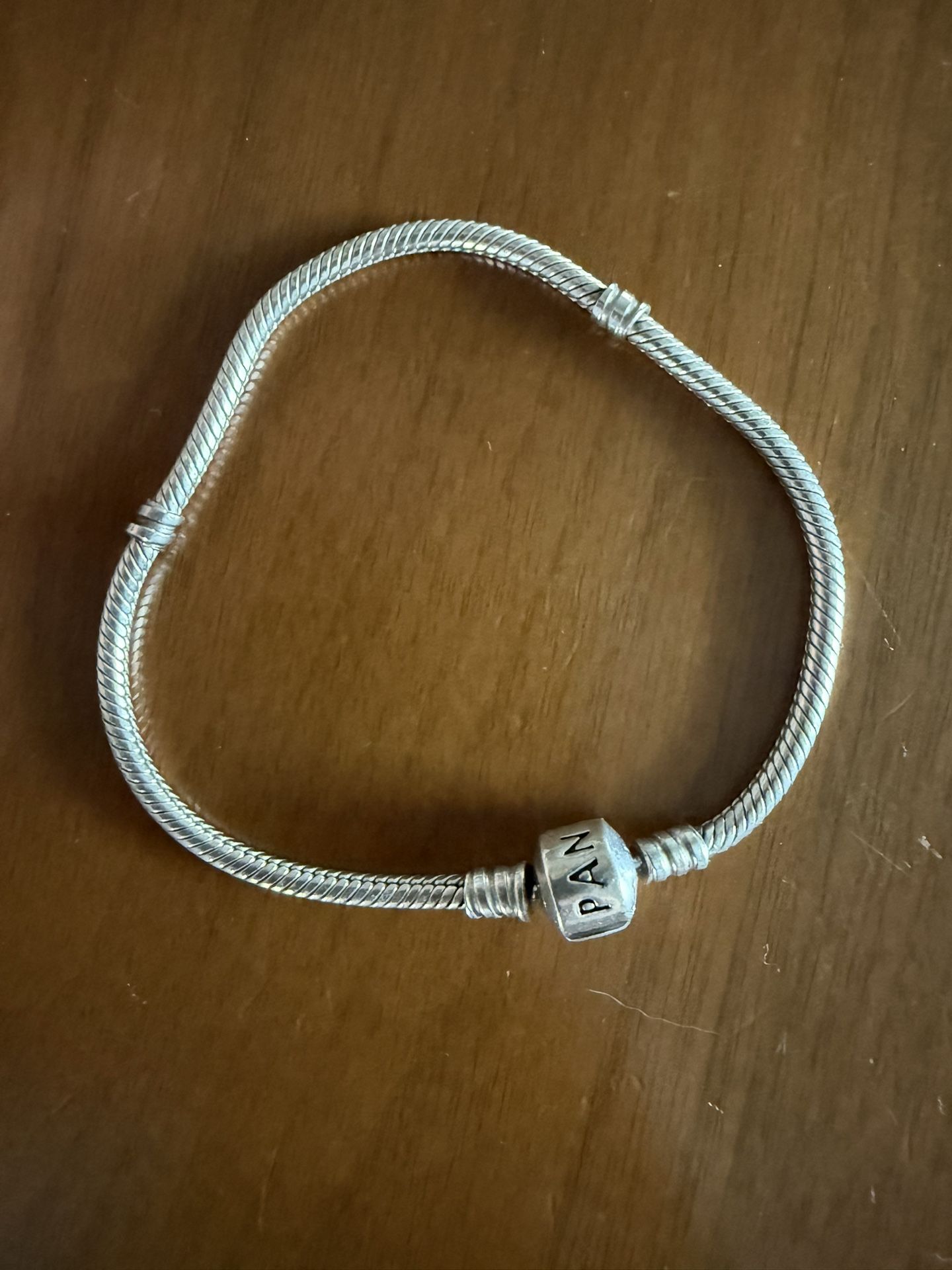 Pandora Moments Barrel Clasp Snake Chain Bracelet