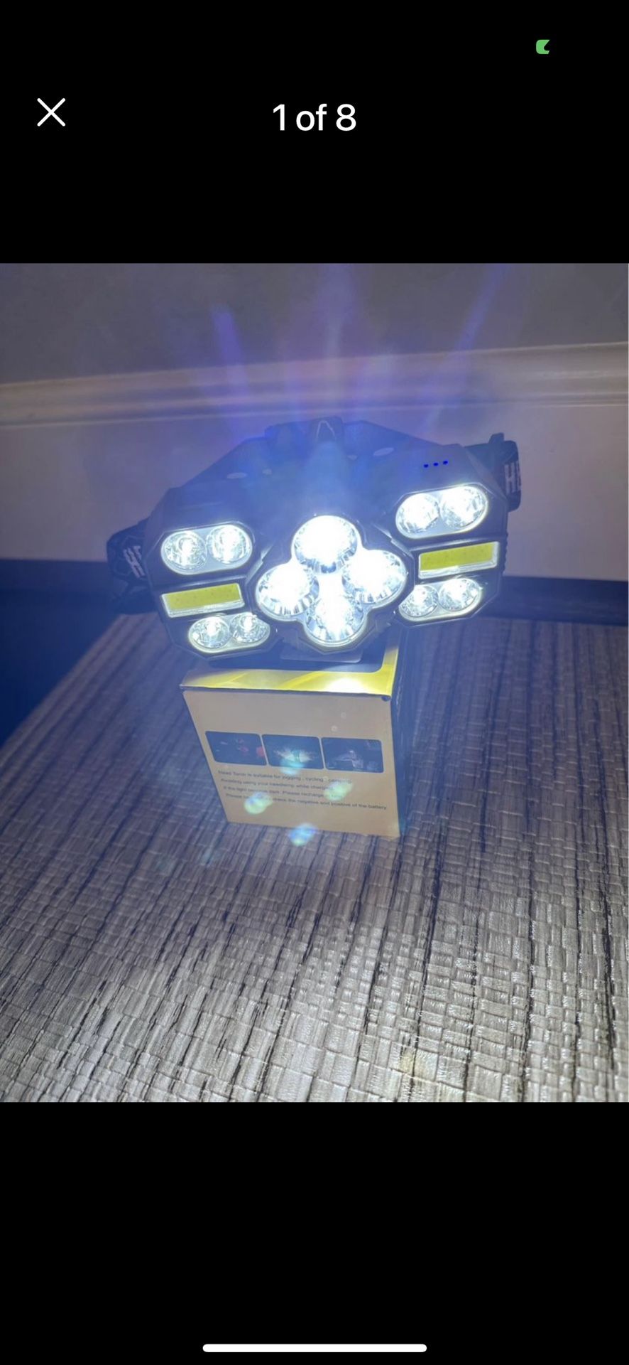 Headlamp Rechargeable 