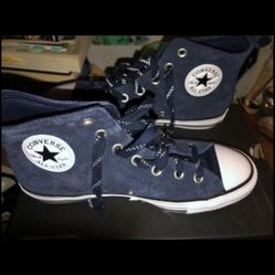 Blue Converse 