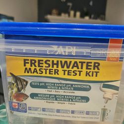 API FRESHWATER MASTER TEST KIT 800-Test Freshwater Aquarium Water Master Test Kit, White, Single, Multi-colored

