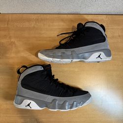 Jordan 9 Particle Grey Sz 8.5