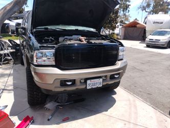 Super duty or excursion aftermarket grill