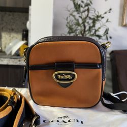 Cartera Pequeña Coach Marrón