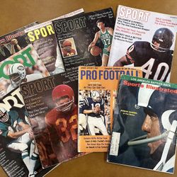 Classic Sports Illustrated And Sport Magazines