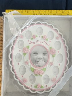 Baby’s First Year Picture Frame