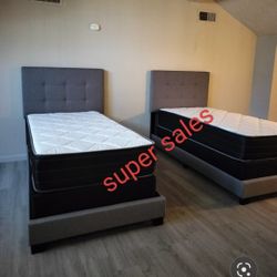 Twin Size Bed 