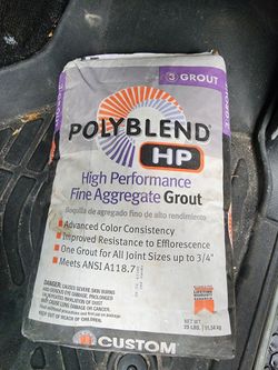 Custom Polyblend HP Fine Aggregate Grout 25 lbs