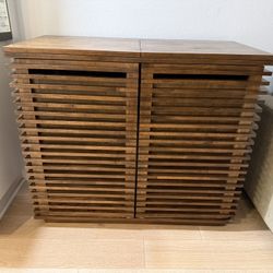 Wood Bar Cabinet