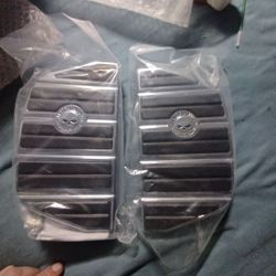 Willie G Skull Passenger Footboard Inserts