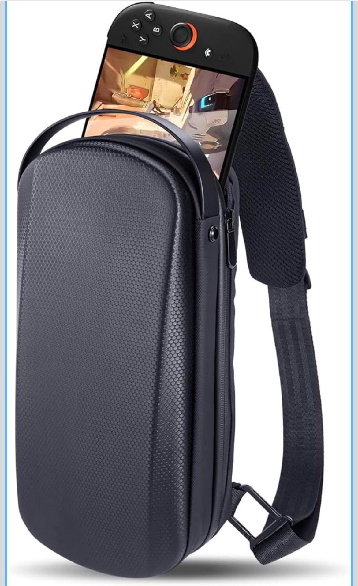 Shockproof Hard Shell Protective Shoulder Chest Backpack, Nintendo Switch *NEW*
