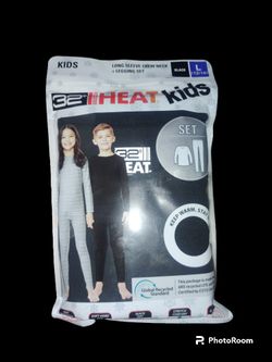32 Degrees Heat Kids Long Sleeve Crew Neck and Legging Set