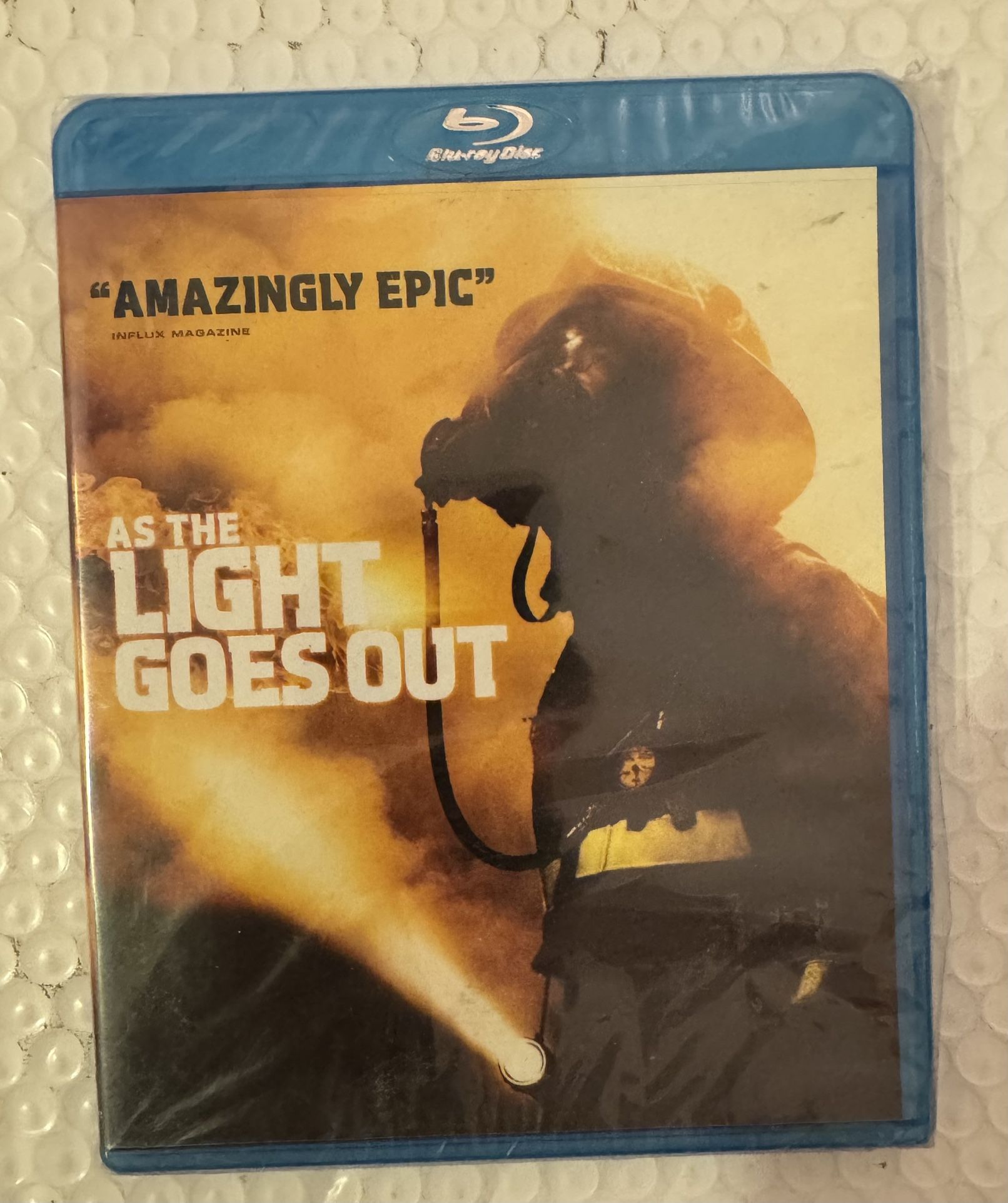 As The Light Goes Out- Blu-Ray, New And Sealed