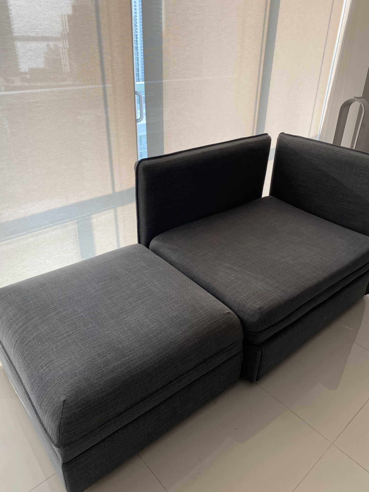 IKEA Vallentuna Sleeper Module & Storage Seat Sectional. 