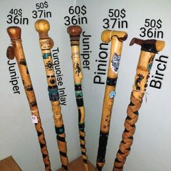 Unique Hand Crafted Canes 