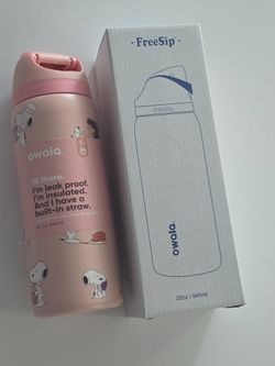 Pink snoopy 32oz owala