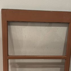 2 Old vintage windows